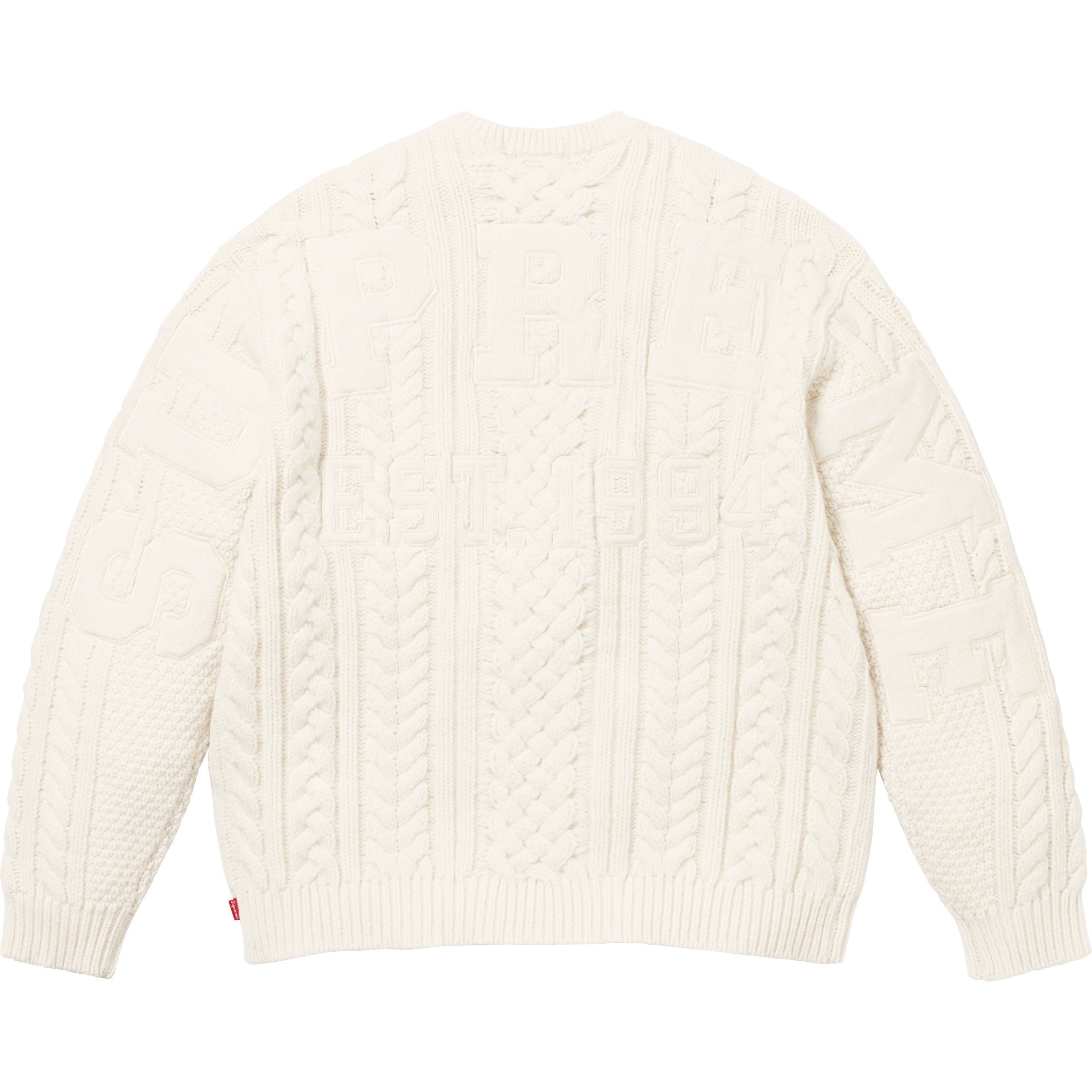Appliqué Cable Knit Sweater view 9